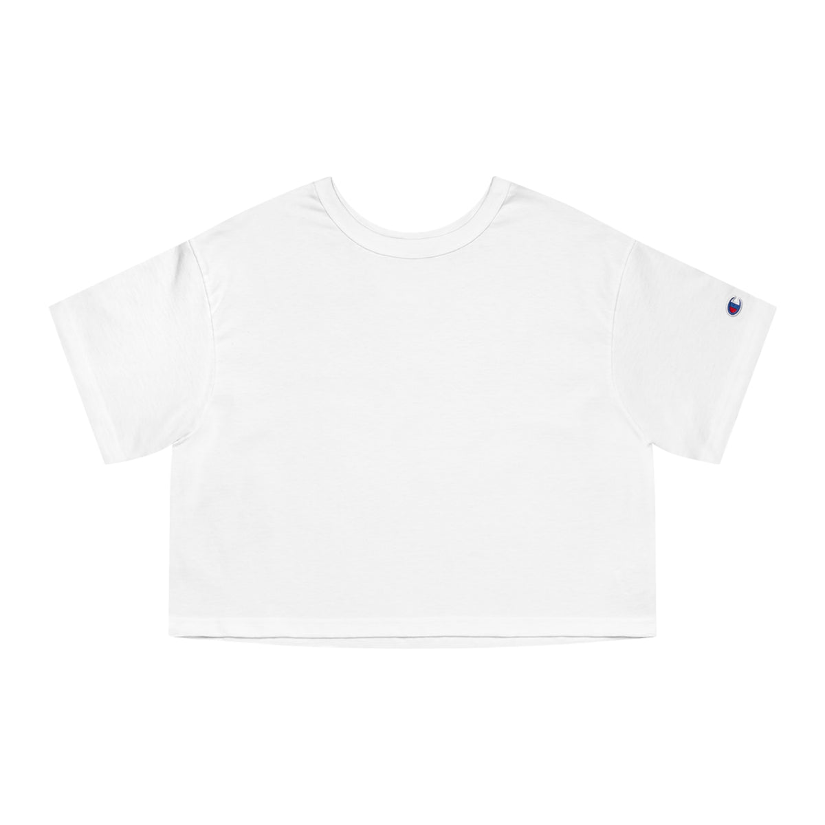 Print on Demand, Women's Cropped Tee — Classic Champion Heritage Crop Top