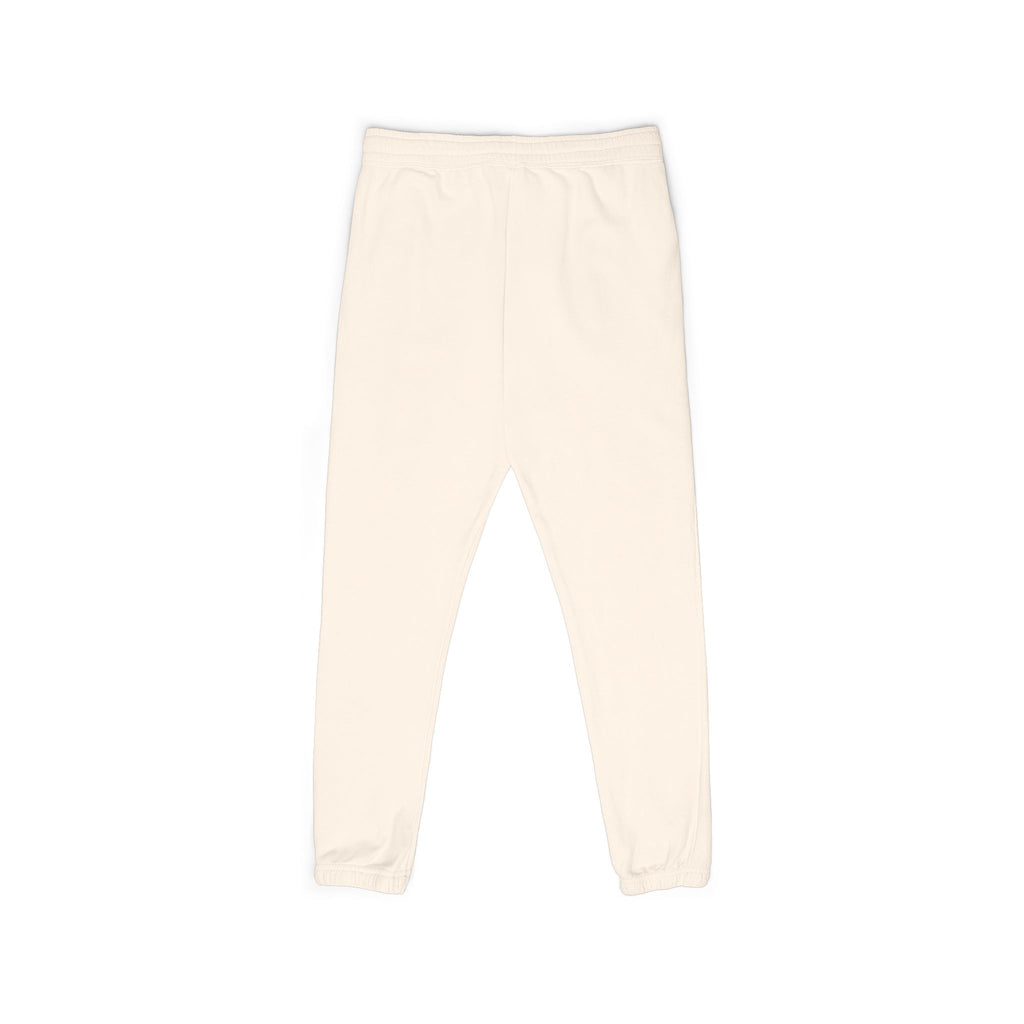 Garment-Dyed Fleece Sweatpants — Minimal Embroidered Joggers