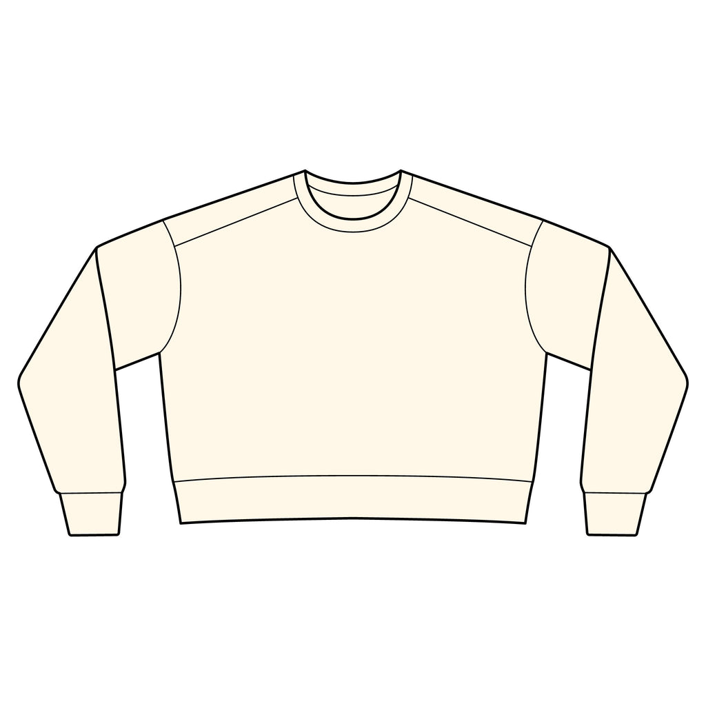 Print on Demand, Women’s Garment-Dyed Crewneck Sweatshirt — Mid-Length Casual Pullover