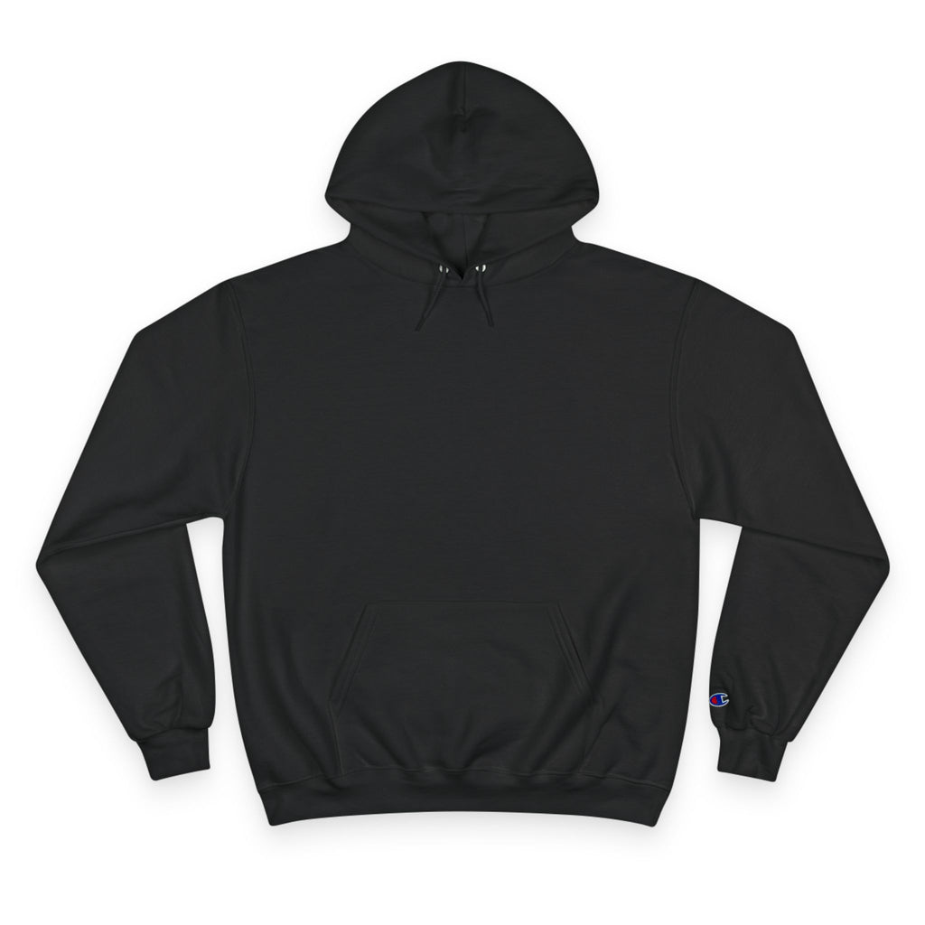 Print on Demand, Minimal 'Votre Marque' Champion Hoodie — Classic Grey Pullover