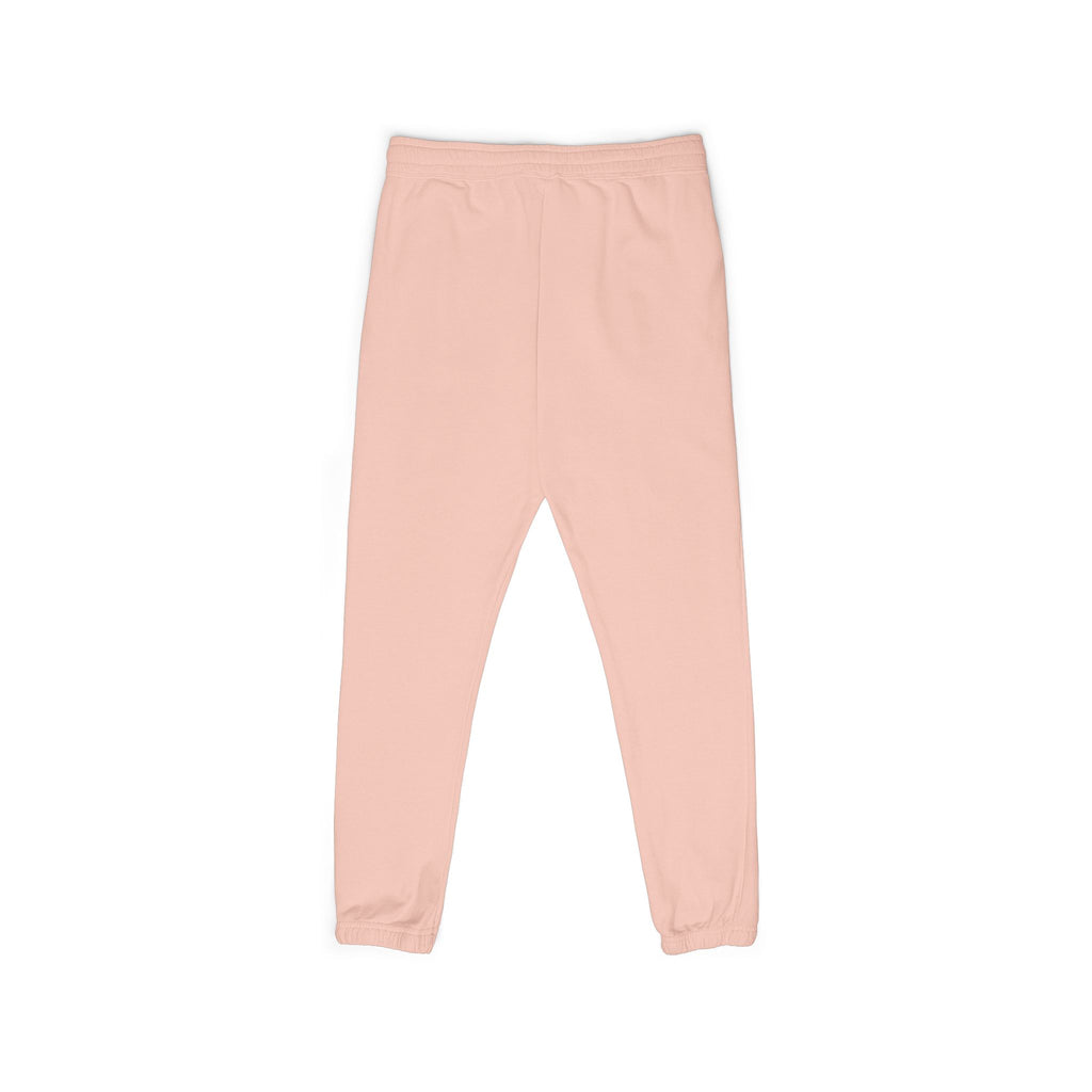 Garment-Dyed Fleece Sweatpants — Minimal Embroidered Joggers