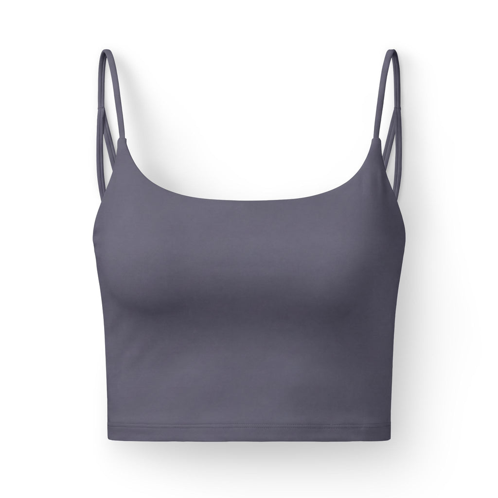 Print on Demand, Luxe Women's Bralette — Seamless Strappy Crop Bra for Everyday Comfort