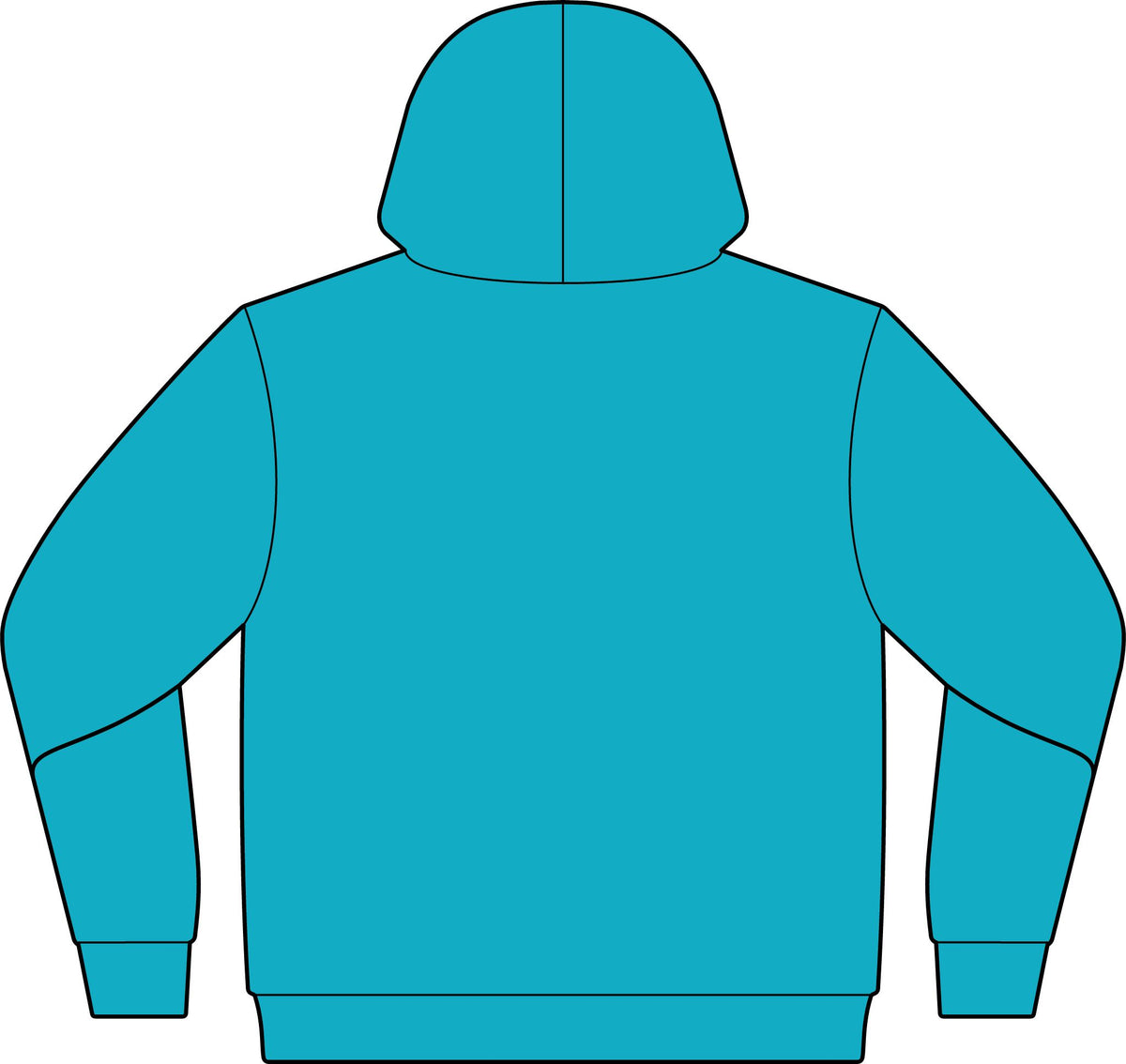 Print on Demand, Unisex Reclaimist Fiber Hooded Sweatshirt