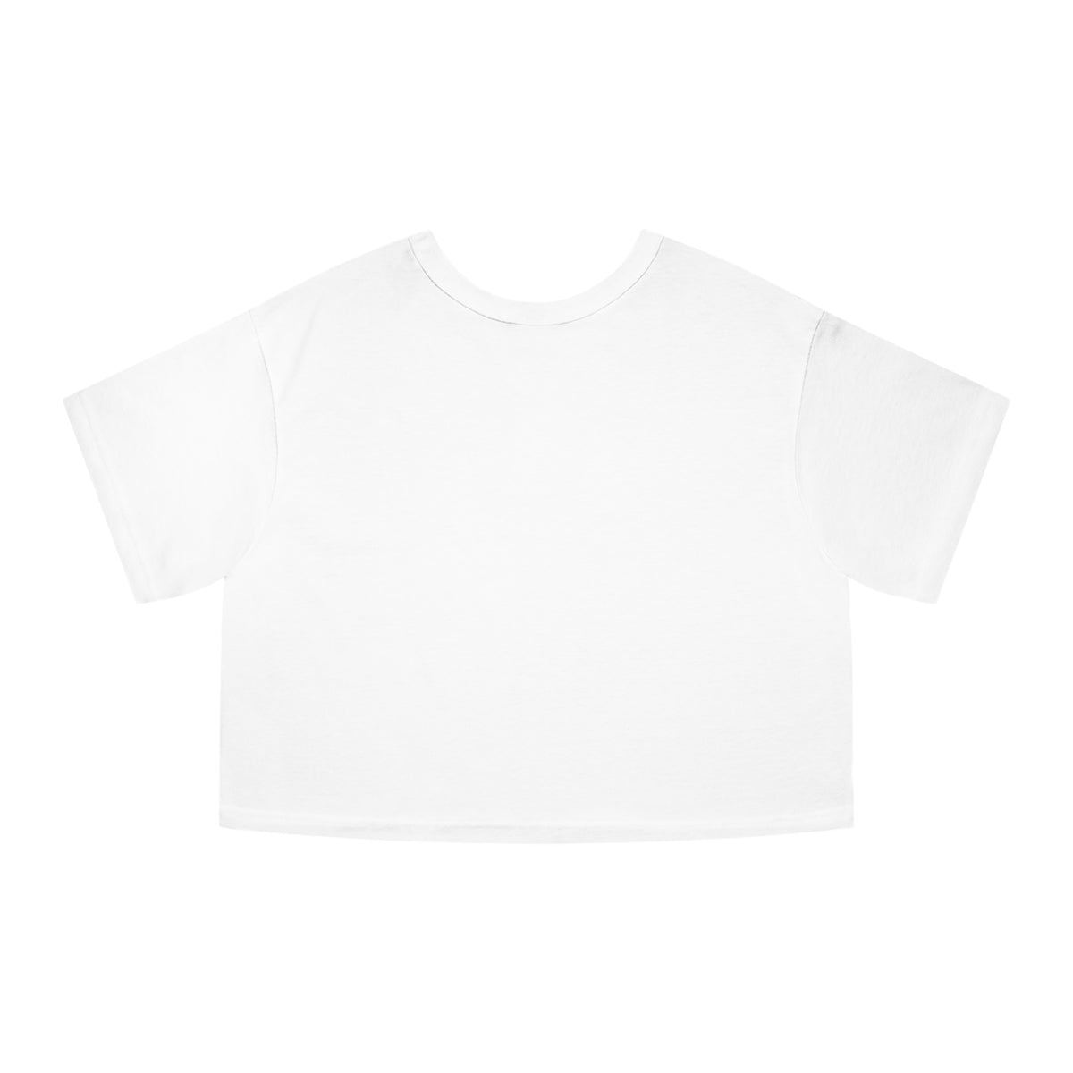 Print on Demand, Women's Cropped Tee — Classic Champion Heritage Crop Top