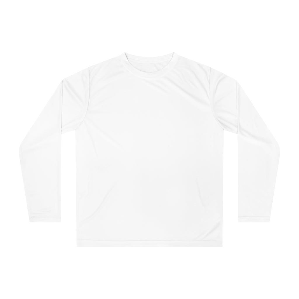 Print on Demand, Performance Long Sleeve Shirt — Minimal Olive Square Design