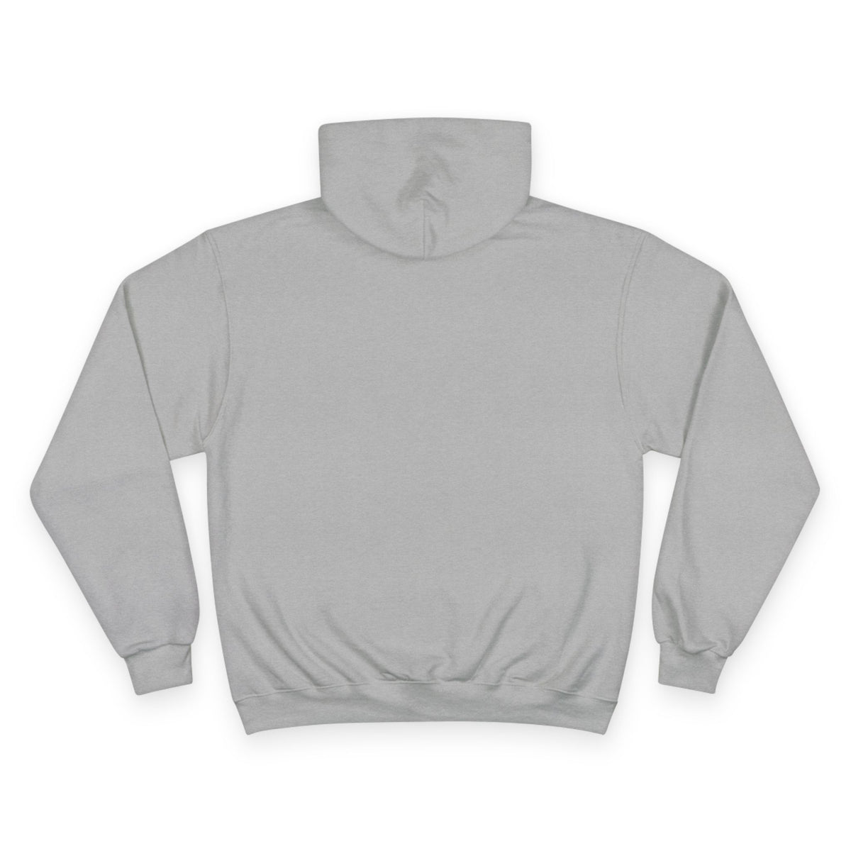 Print on Demand, Minimal 'Votre Marque' Champion Hoodie — Classic Grey Pullover