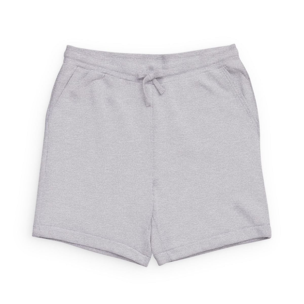 Print on Demand, Embroidered 'Eh!' Logo Sweatshorts — Casual Black Fleece Shorts