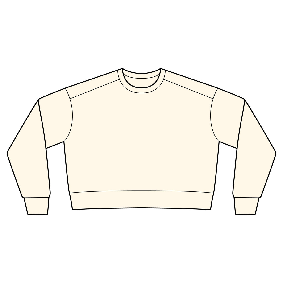 Print on Demand, Women’s Garment-Dyed Crewneck Sweatshirt — Mid-Length Casual Pullover