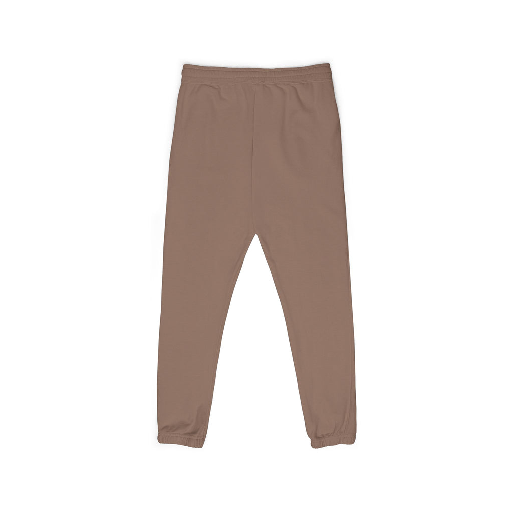 Garment-Dyed Fleece Sweatpants — Minimal Embroidered Joggers