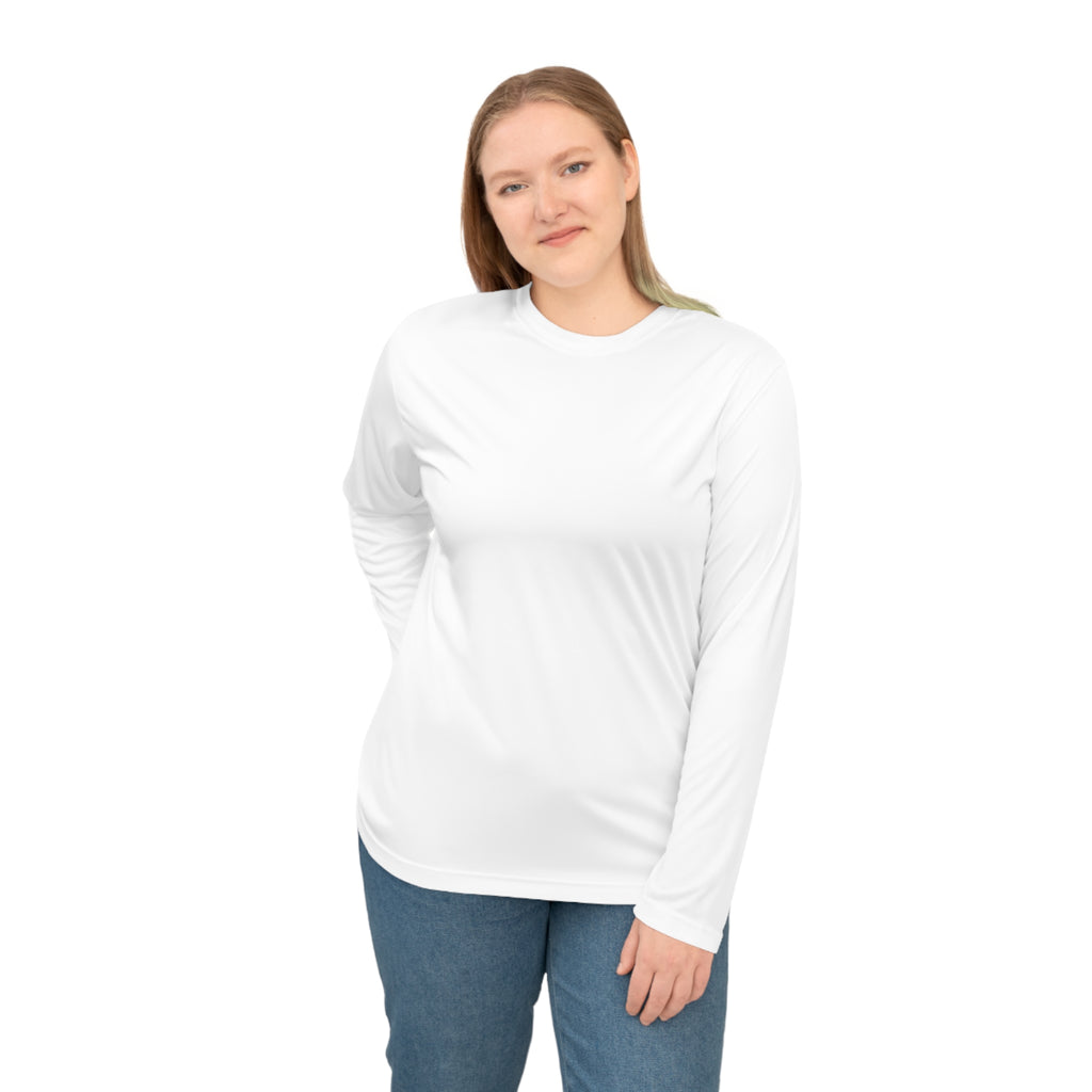 Print on Demand, Performance Long Sleeve Shirt — Minimal Olive Square Design