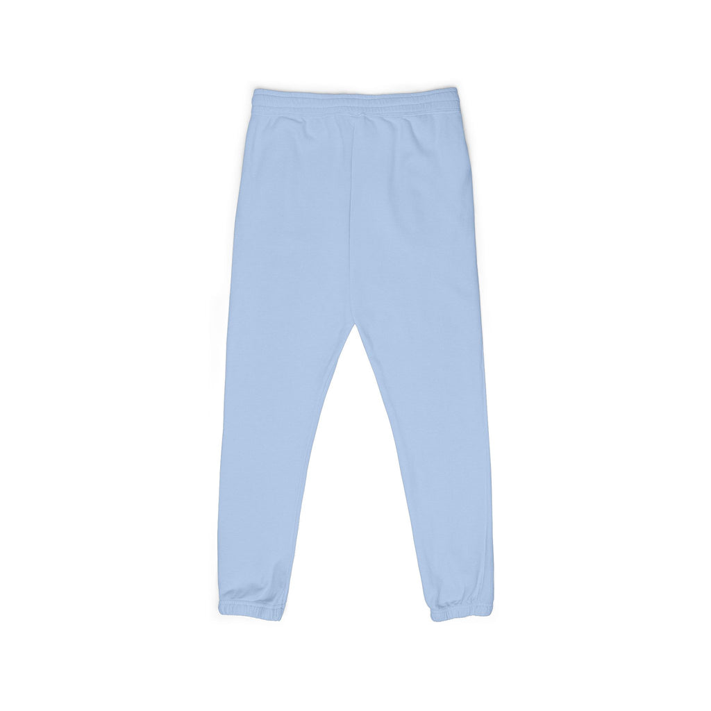 Garment-Dyed Fleece Sweatpants — Minimal Embroidered Joggers