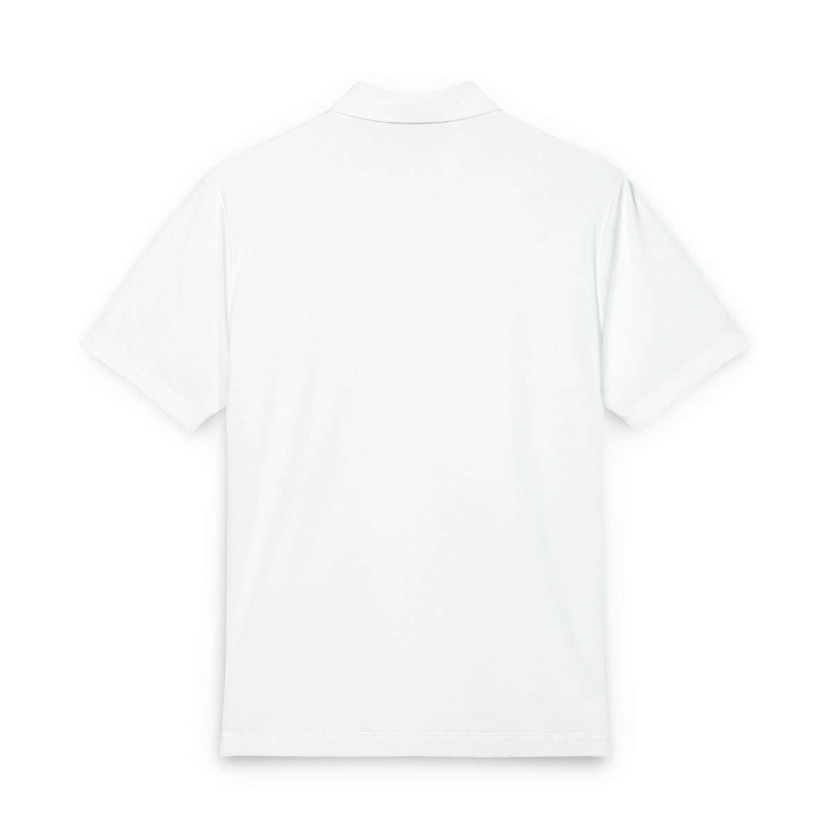 Print on Demand, Men's Polo — Colorful Paint Swatch Graphic Chest Print