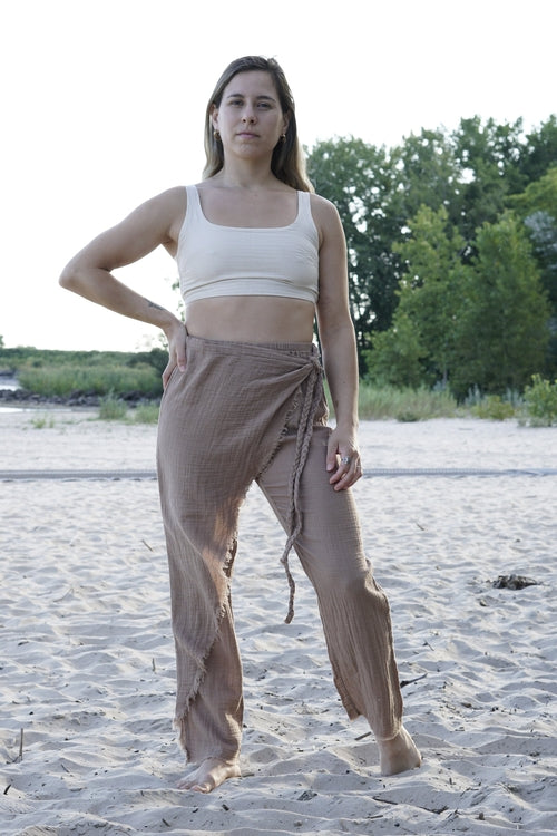 Pantalon Boho en Coton Confort - Vervai / Vervain Pants