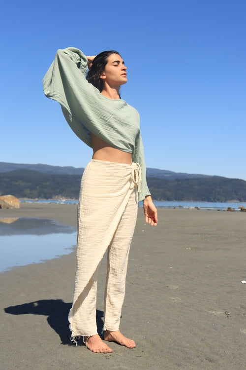 Pantalon Boho en Coton Confort - Vervai / Vervain Pants