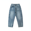 Jean Baggy Rétro Ample – Style Délavé Urbain/ wide leg jeans