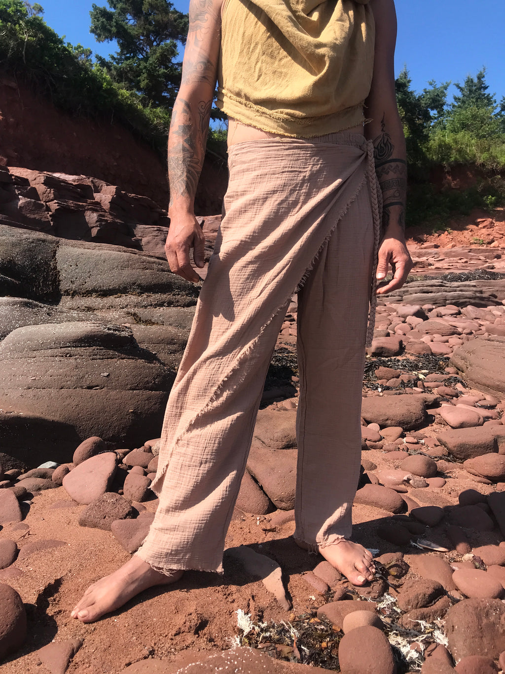 Pantalon Boho en Coton Confort - Vervai / Vervain Pants